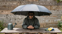 Autonomous Flying Umbrella Follows And Shields Users From Rain And Sunlight