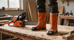 Chainsaw Boots Explained: What Class 1 Protection Actually Means