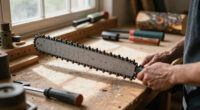 Chainsaw Chain Sharpening by Hand: File Sizes and Angles
