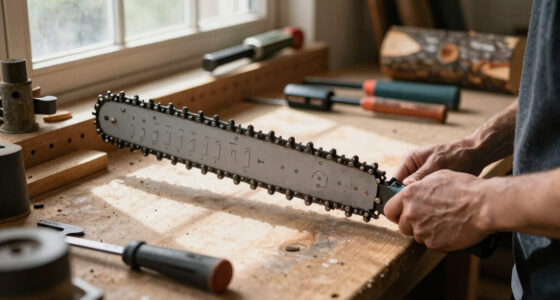 Chainsaw Chain Sharpening by Hand: File Sizes and Angles