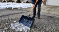 Clearing Snow on Gravel Driveways Without Throwing Stones