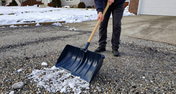 Clearing Snow on Gravel Driveways Without Throwing Stones