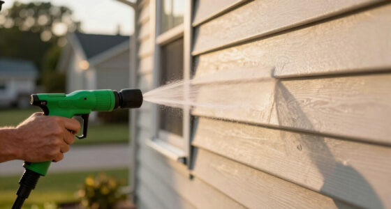 How to Pressure Wash Vinyl Siding Without Forcing Water Behind It