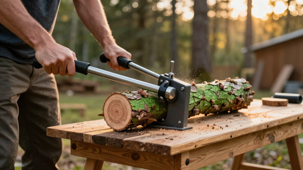 Log Splitter Tonnage Math: What Green Oak and Knotty Rounds Really Demand