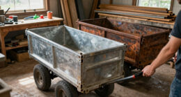 Poly vs Steel Dump Carts: Rust, Weight and Payload