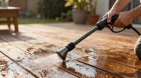 Pressure Washing Wood Decks: Pressure, Fan Width and Grain Direction