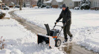Single-Stage vs Two-Stage Snow Blowers: Driveway Length and Snowfall Math