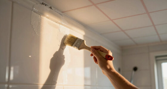 This Bath Had Peeling Molding, A Drop Ceiling, And Pink Grout — Now It's Classic