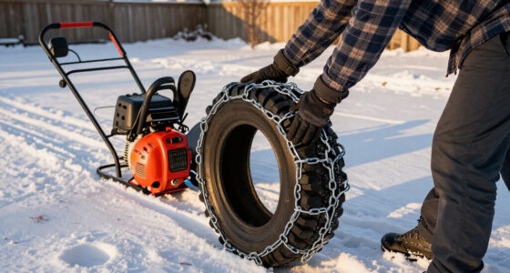 1 Best Tire Chains for Two Stage Snow Blowers in 2026