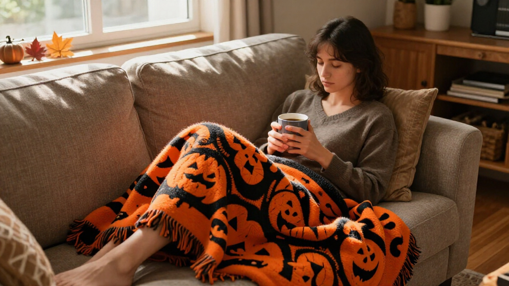 14 Best Halloween Throw Blankets in 2026