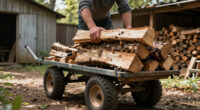 2 Best Firewood Carts With Pneumatic Tires in 2026