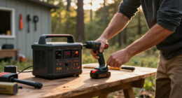Charging Cordless Tool Batteries From a Power Station in the Field