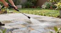 Cleaning Paver Patios: Pressure Settings, Joint Sand Loss and Resanding