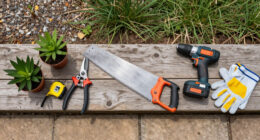 Cutting a First Edge on an Overgrown Driveway: Tools and Technique
