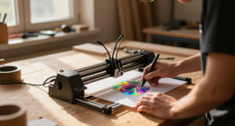 Making Holograms With A Pen Plotter