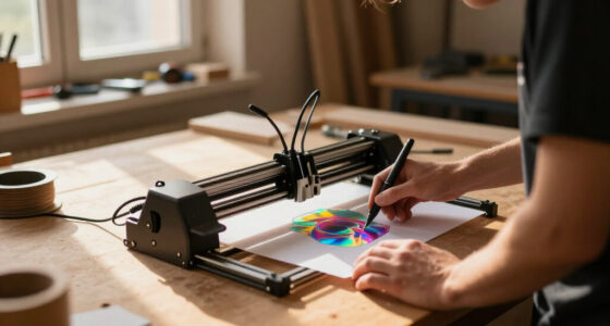 Making Holograms With A Pen Plotter