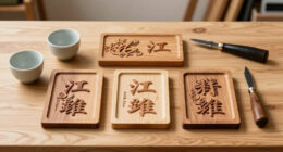 Monumental Painted Wood Carvings By Jiang Miao Center Mindfulness