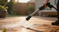 Washing Wood Decks Without Furring the Grain: Pressure, Tips and Distance