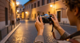 Exhibition Of Hervé Gloaguen's Rome Night Photos At Trastevere Museum