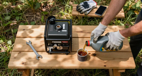 Generator Break-In Done Right: First Oil Change and Load Steps