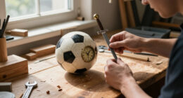 L’Épée 1839 Creates Soccer Ball Kinetic Clock With 8-Day Reserve