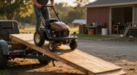 Loading a Zero-Turn on a Trailer: Ramp Angle, Anti-Tip and Tie-Down Points