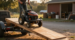 Loading a Zero-Turn on a Trailer: Ramp Angle, Anti-Tip and Tie-Down Points