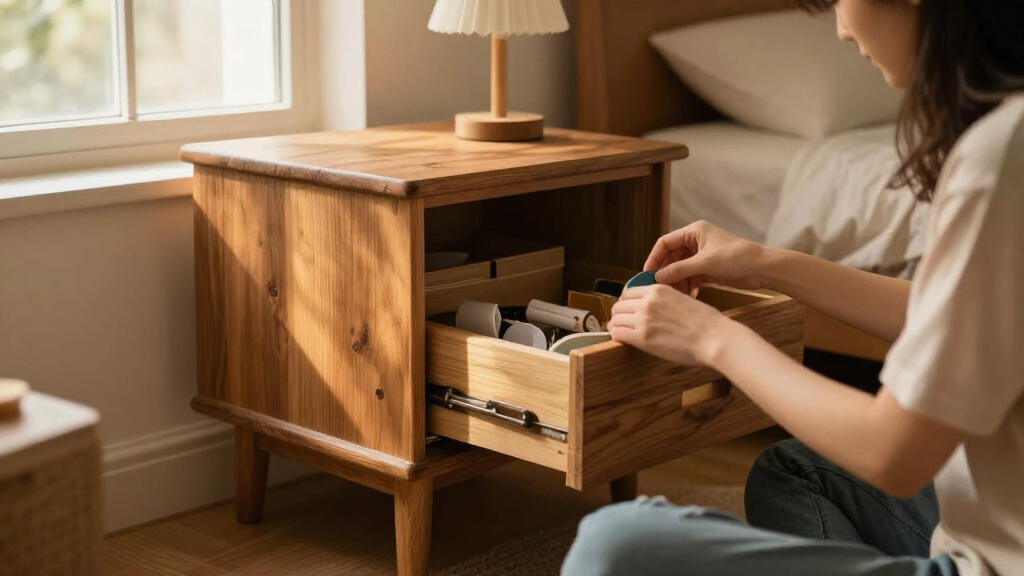 This Gorgeous Nightstand Gives Me Almost As Much Storage As A Small Dresser