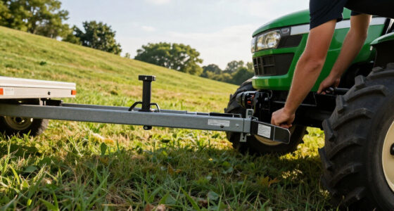Towing Behind a Lawn Tractor: Hitch Ratings, Slopes and Braking Reality