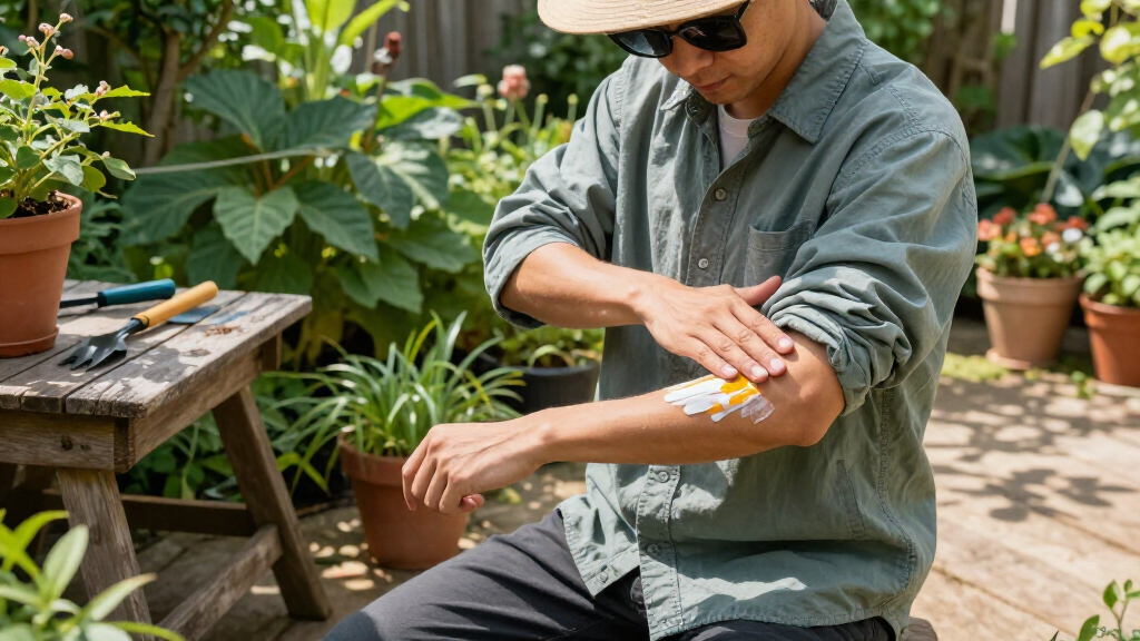 UPF Clothing vs Sunscreen for All-Day Yard Work