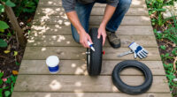 Wheelbarrow Tire Keeps Going Flat: Tubes, Sealant or Solid Swap