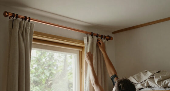 Forget Traditional Curtain Rods: Copper Pipe Is A Unique Way To Add Character For Less