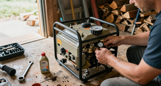Generator Maintenance by the Hour Meter: Oil, Plugs and Valve Lash