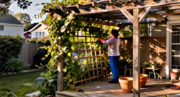Not Fences Or Screens: Add Privacy To A Backyard With An Old-Fashioned Solution