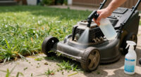 Not Oil Or WD-40: The Alternative Solution That Keeps Grass From Sticking To A Mower Deck