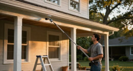 Second-Story Siding: Extension Wands, Angles and Why Ladders Lose