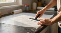 This $50 Amazon Find Made My Dark, Dated Countertops Look Like Expensive Marble