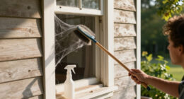 This Simple Hack Gets Rid Of Spiders And Webs On Outdoor Windows For Good